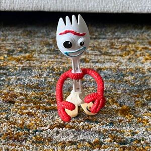 Disney Forky Action Figure - Red and White